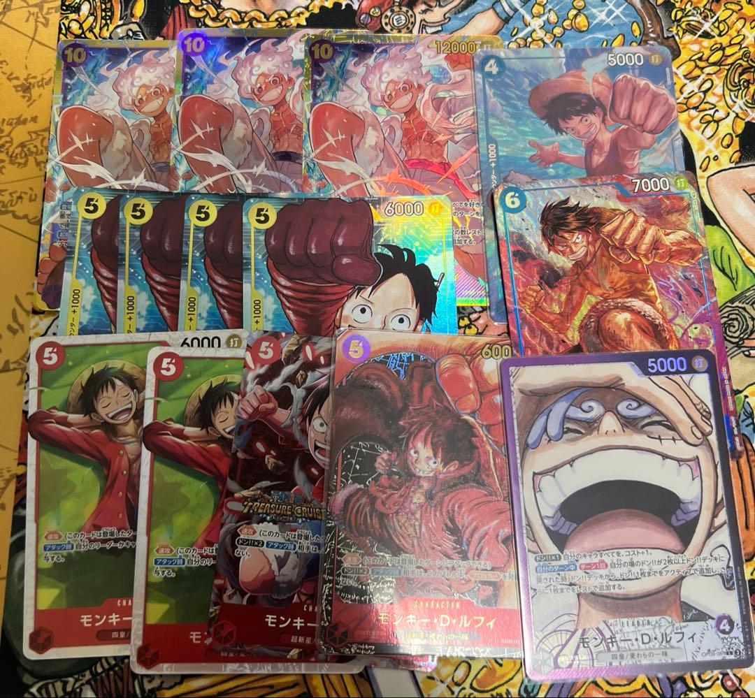 ワンピースカード　ルフィ　ニカ　パラレル