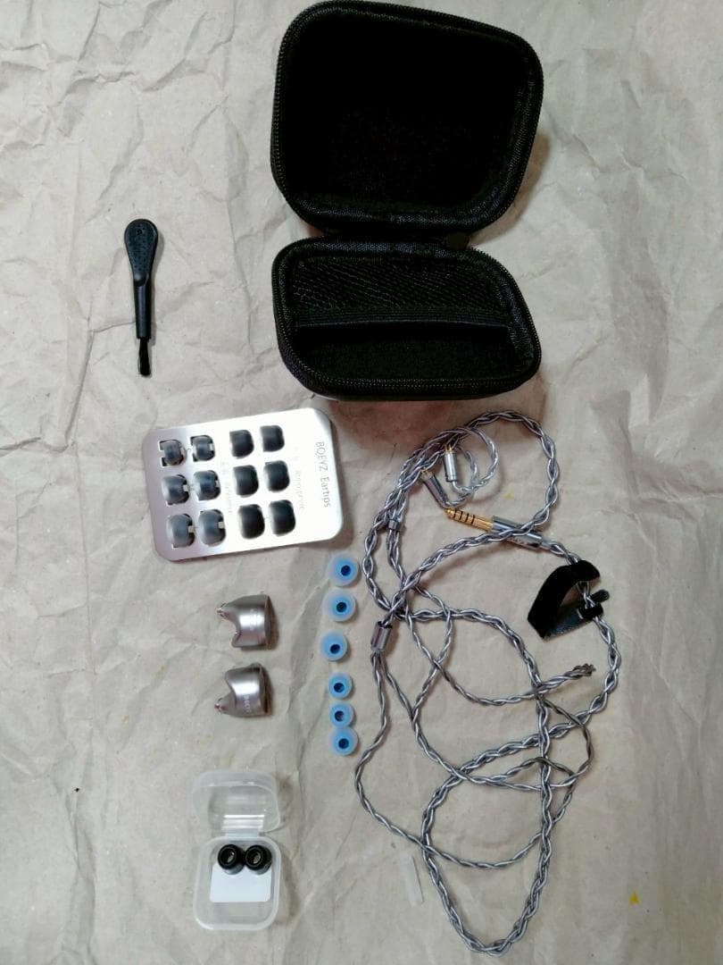 BQEYZ四季シリーズ Winter 骨伝導ダイナミック型 有線イヤホン イヤモ