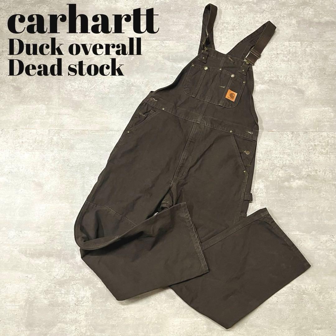 パンツ carhartt Duck overall Dead Stock DKB