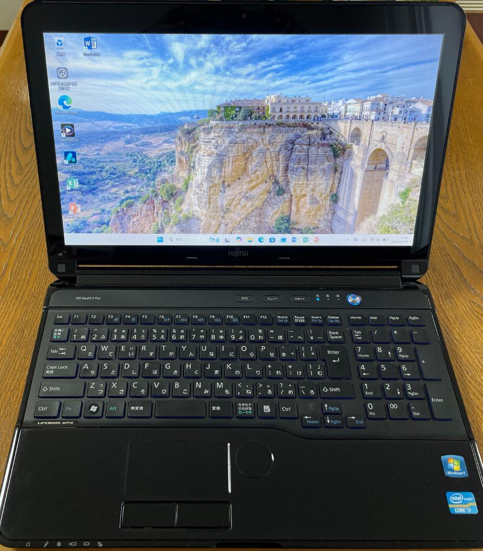 富士通 LIFEBOOK AH77/G Windows11/Office2013