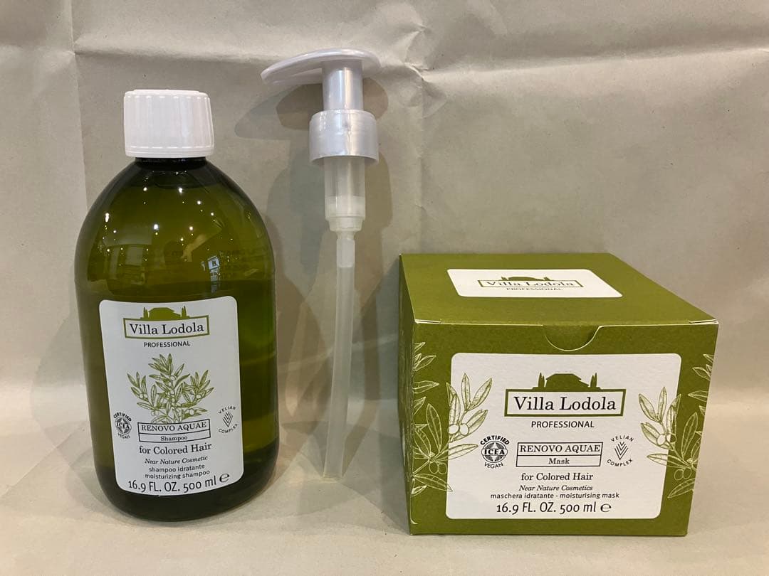 ヴィラロドラ レノーボ アクエシャンプー500ml マスク 500ml