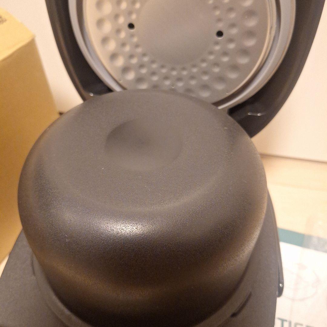 タイガー IHジャー炊飯器3合 炊きたて JPF-G055KL スチールブラック