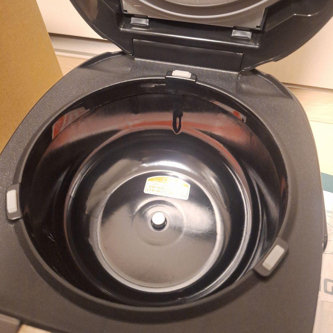 タイガー IHジャー炊飯器3合 炊きたて JPF-G055KL スチールブラック