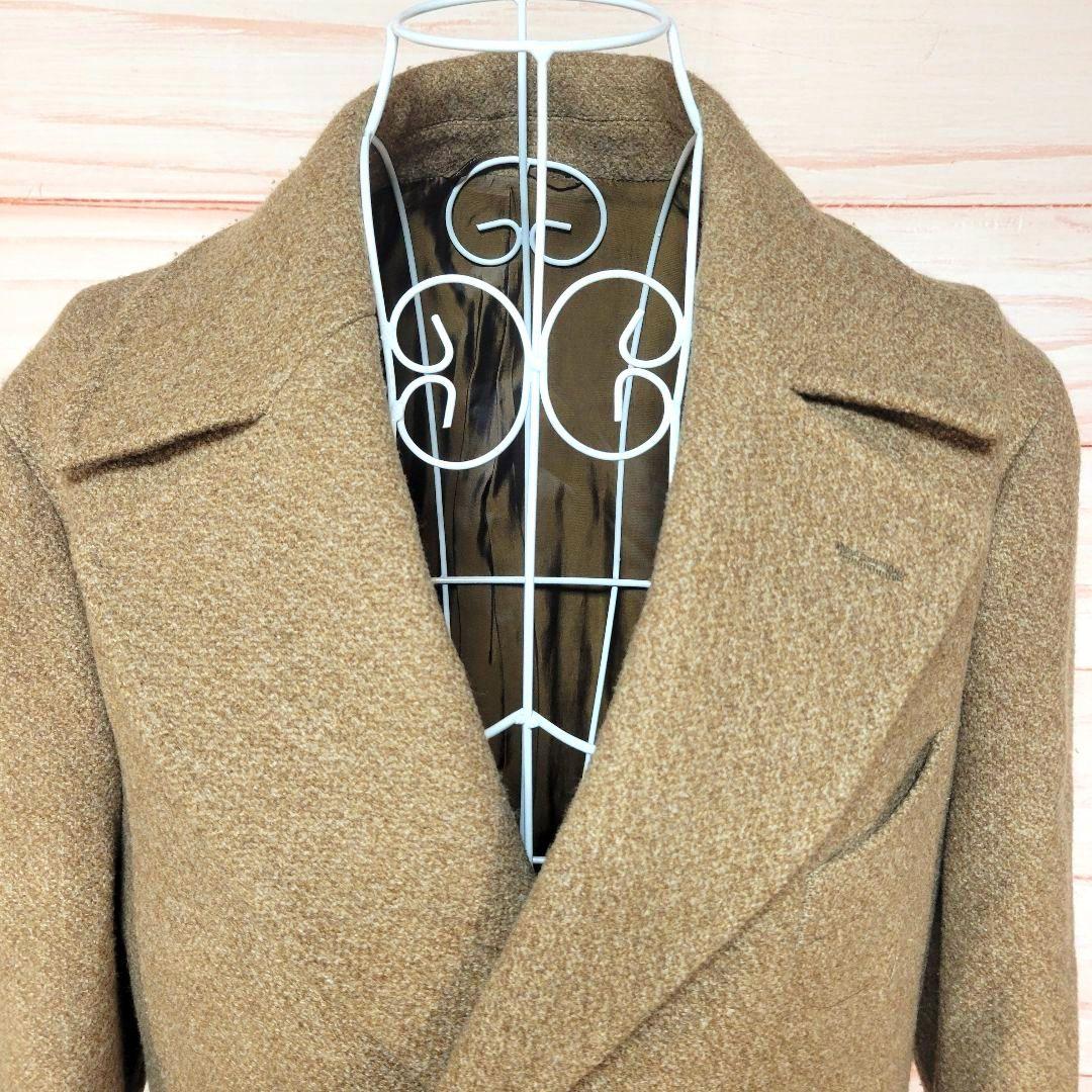 UNIVERSAL LANGUAGE 美品 ウールチェスターコート ベージュ L