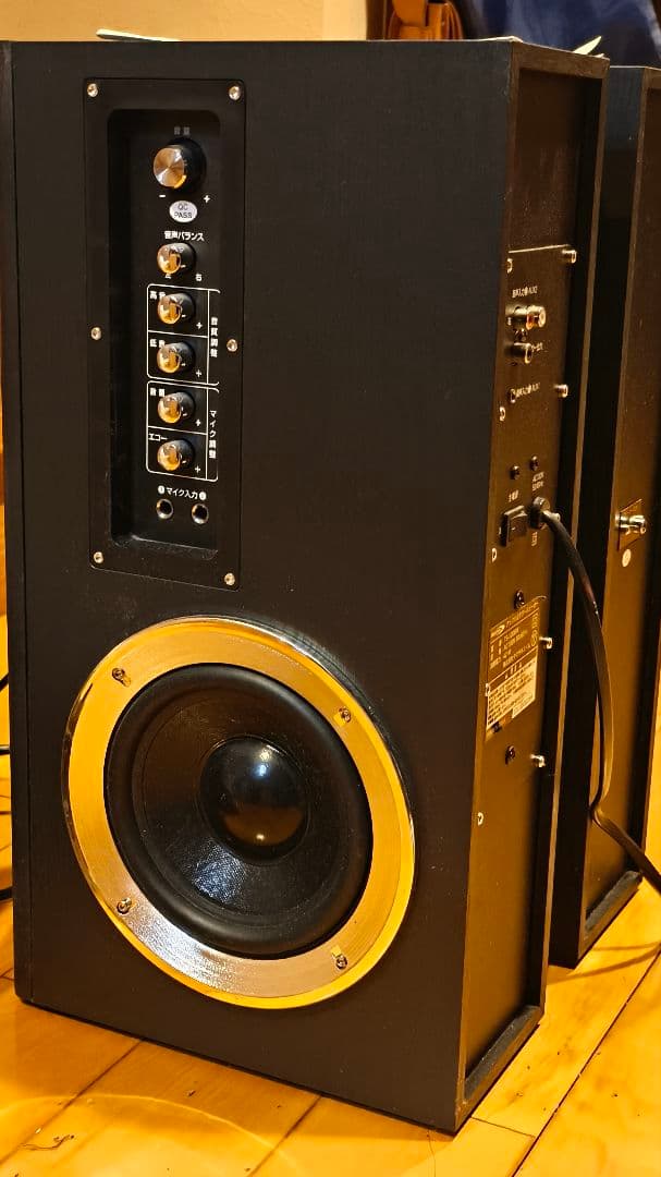 クマザキエイム Bearmax アンプ スピーカー VABEL TS-120BW