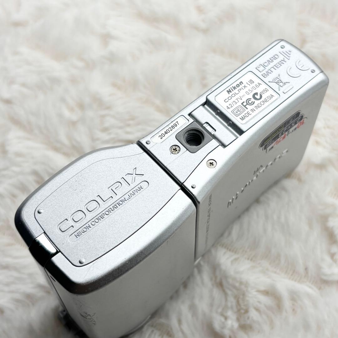 動作良好 Nikon COOLPIX S10 VR シルバー