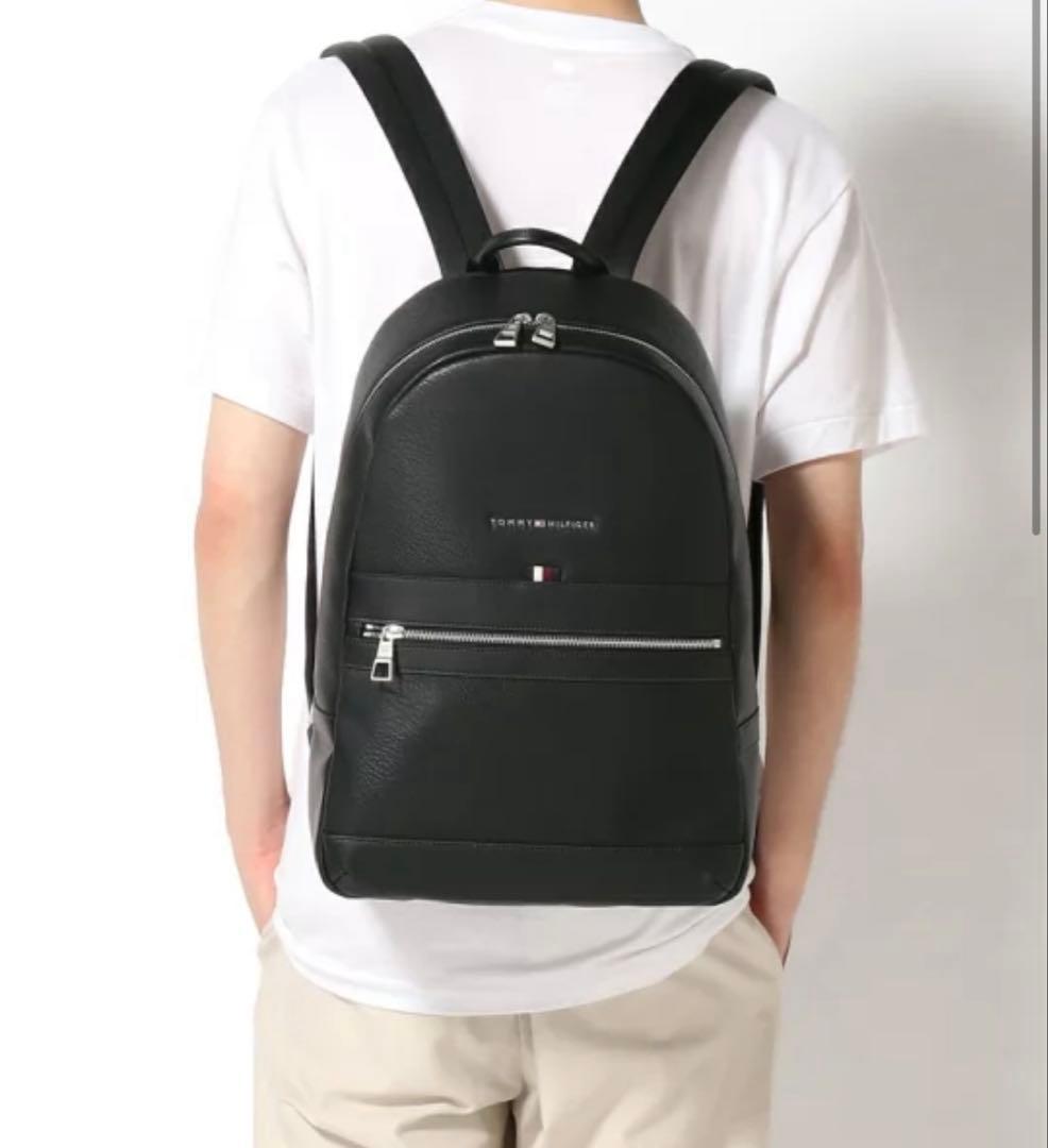 極美品即日発送トランジットバックパックレザーブラック