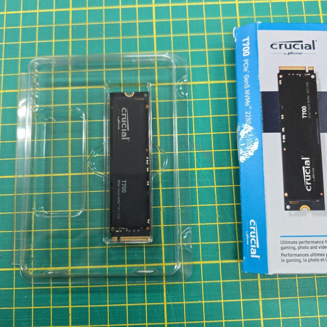 内蔵型SSD M.2 ssd crucial T700 PRO Gen5 4TB