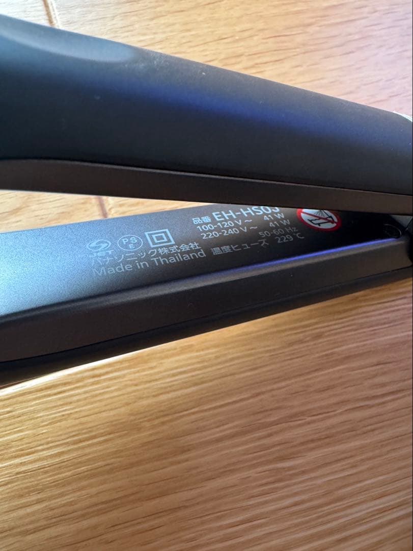 Panasonic ナノケア EH-HS0J ヘアアイロン