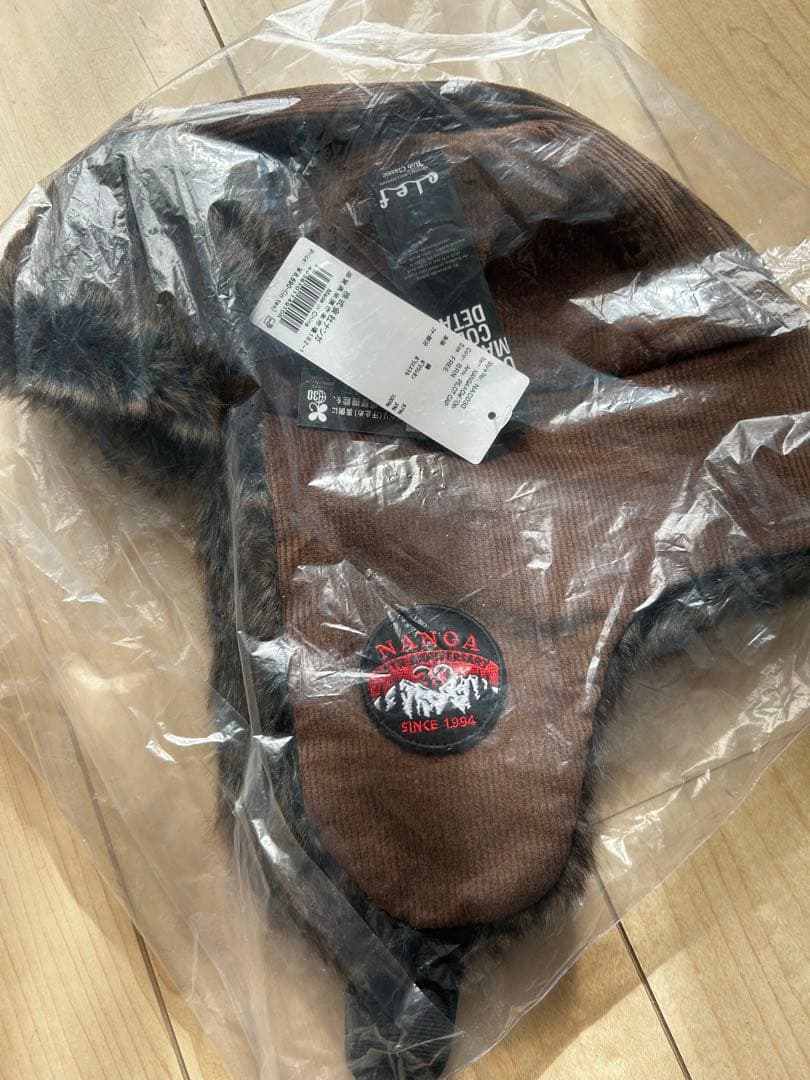 ナンガ　ブラウン フライトキャップ