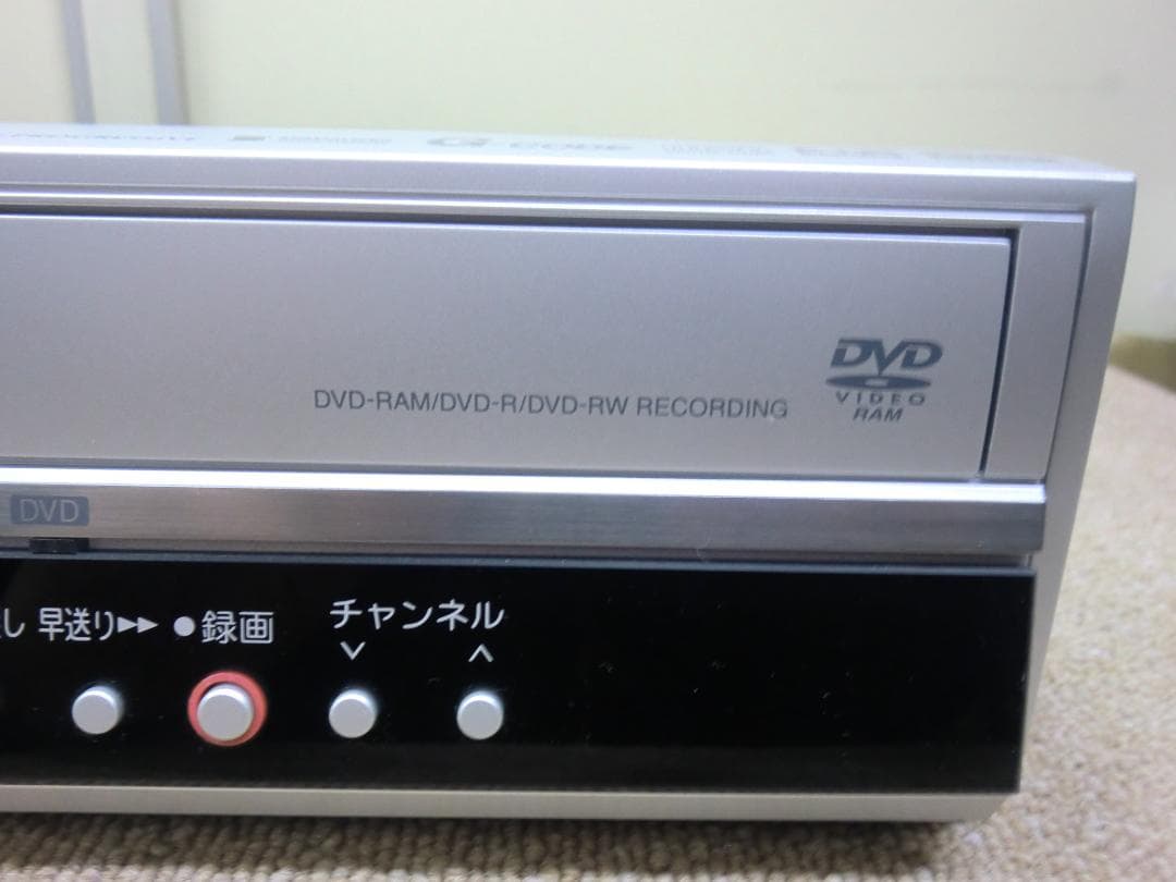 【中古品】東芝 『VHS一体型DVDレコーダ』D-VR5 ※アナログ機