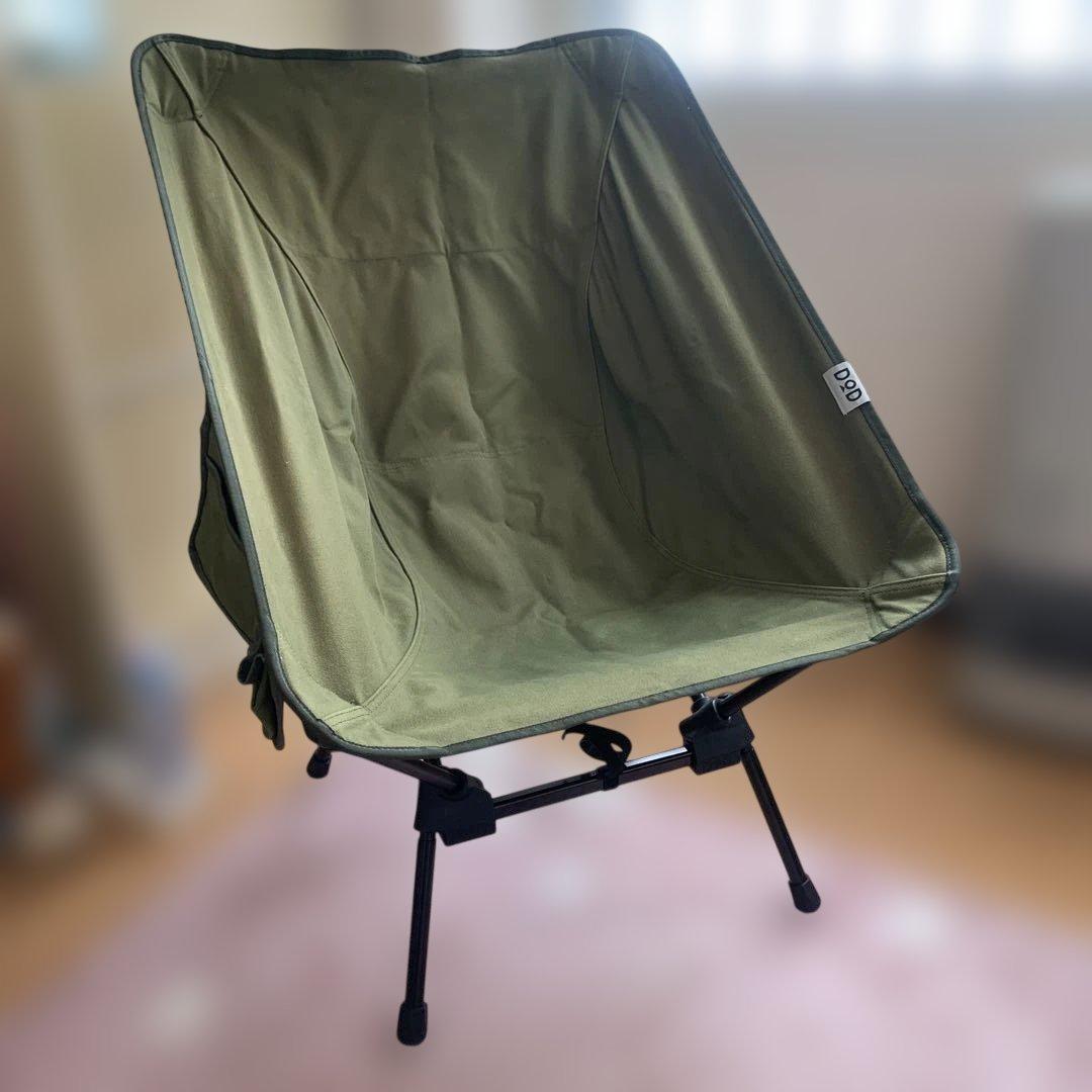 DOD(ディーオーディー) スゴイッス カーキ　アウトドアチェア