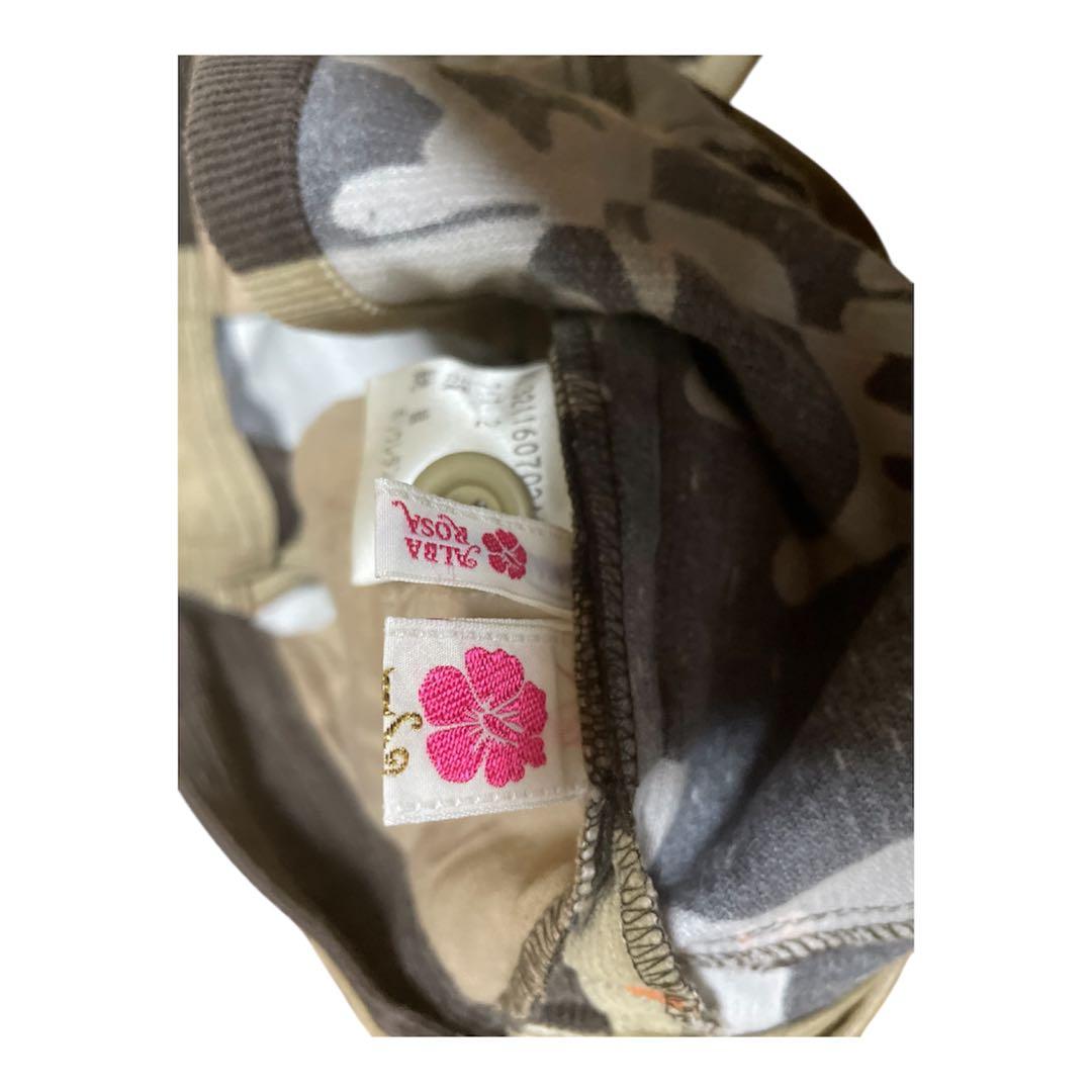 シャルさん専用、アルバALBA ROSA升目ショートパンツ、新品未使用、送料込