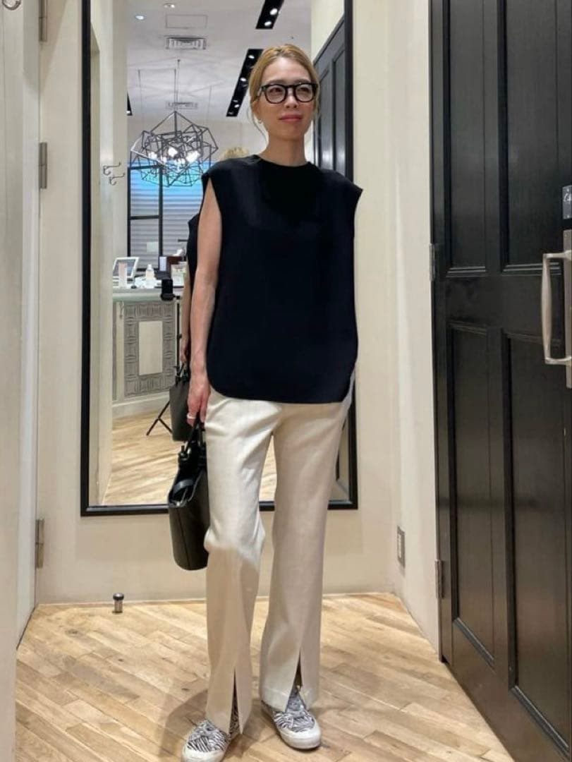 美品 定価2.4万円❤️ウィムガゼット スリットパンツ⭐️送料無料