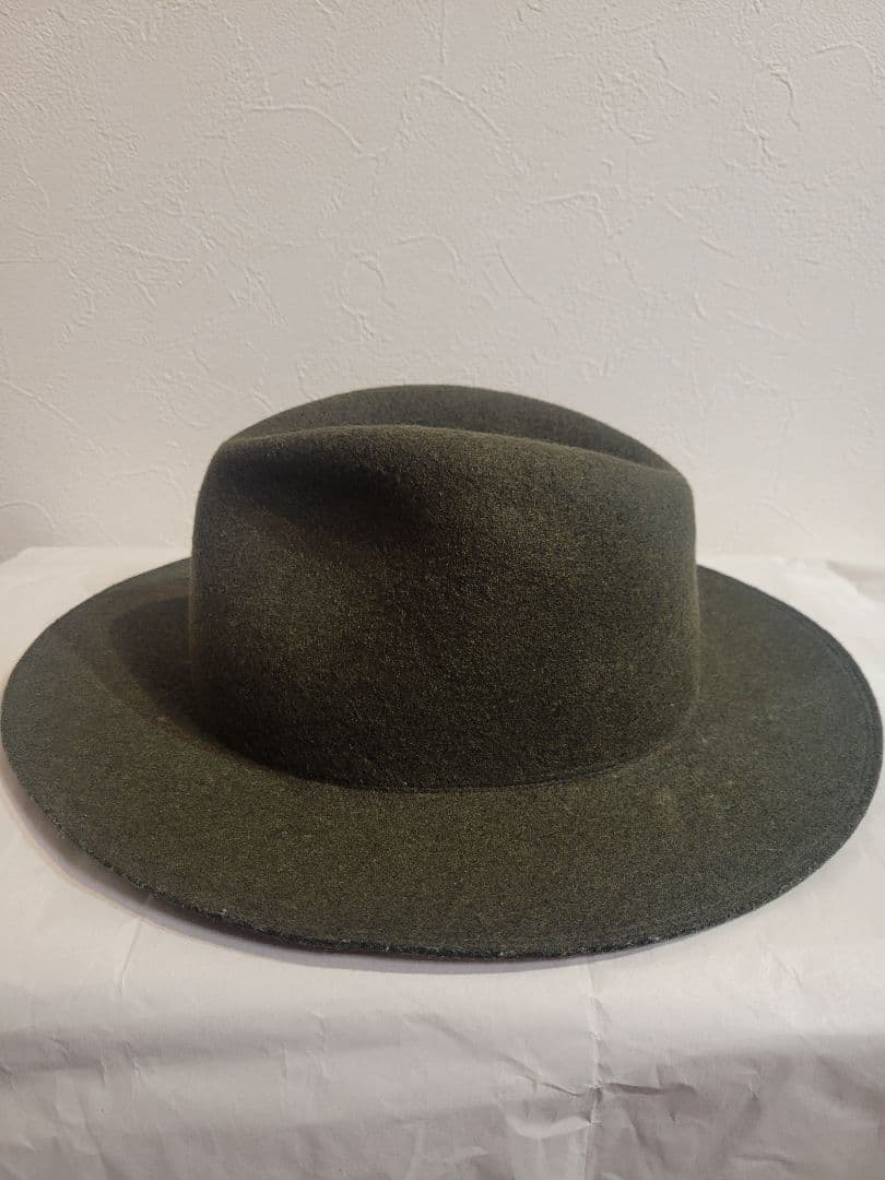 THE H.W.DOG&Co. トラベラーズハット オリーブ サイズ38
