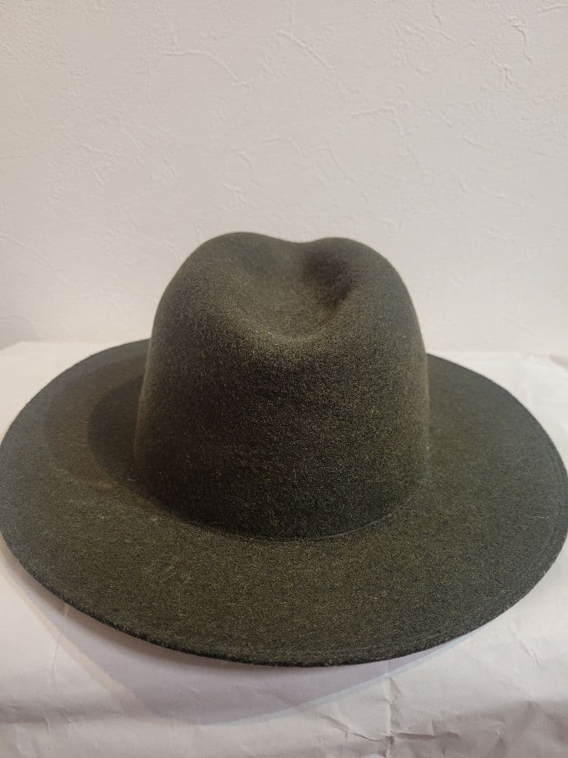 THE H.W.DOG&Co. トラベラーズハット オリーブ サイズ38