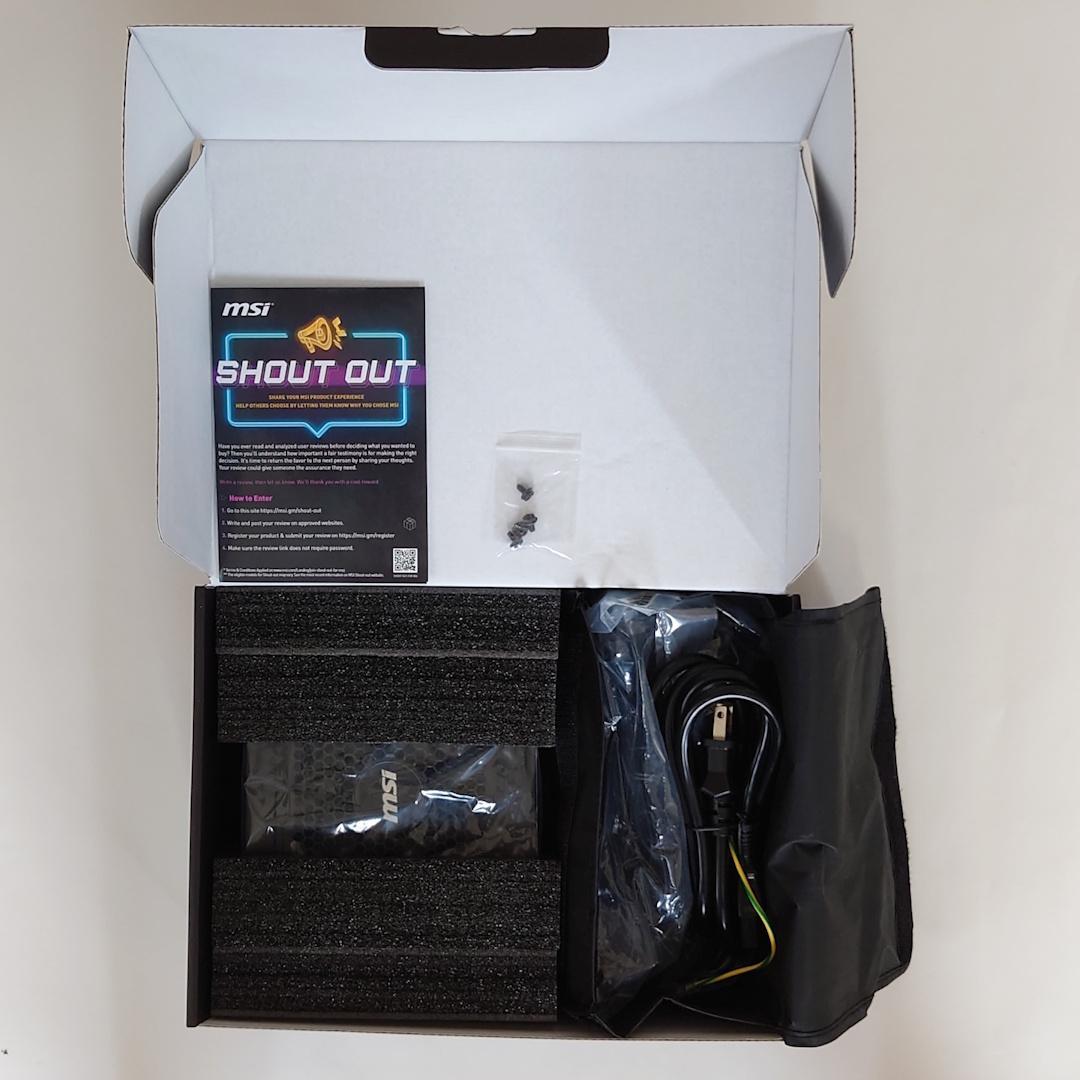 MSI MAG A750GL PCIE5 750W 電源ユニット (USED)