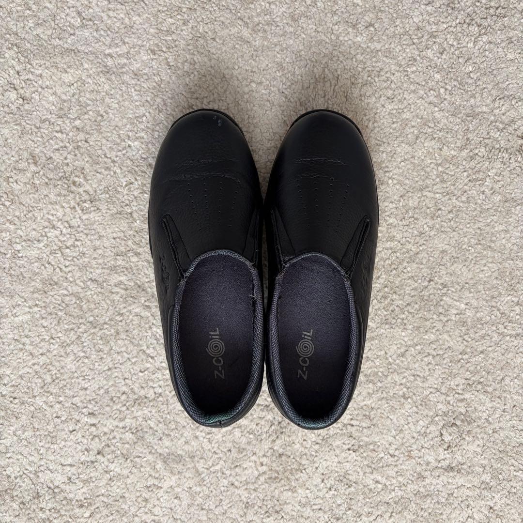 希少 z-coil バネシューズ usaブラック サボ・クロッグサンダル