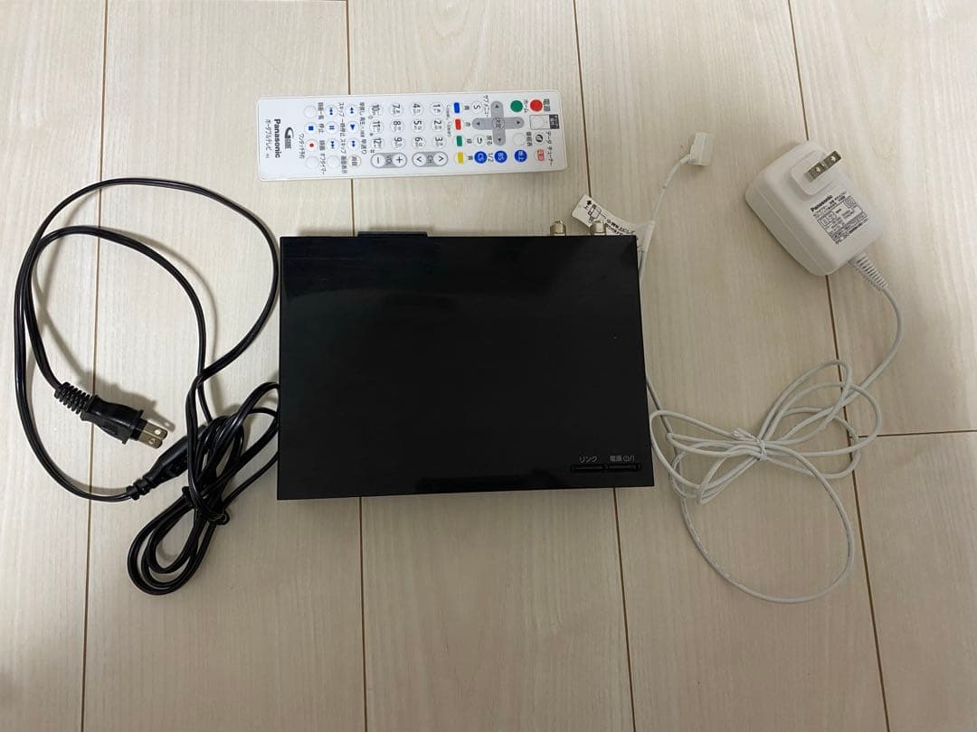 【純正品・パナソニック】プライベートビエラ　TV チューナー　リモコン　コード