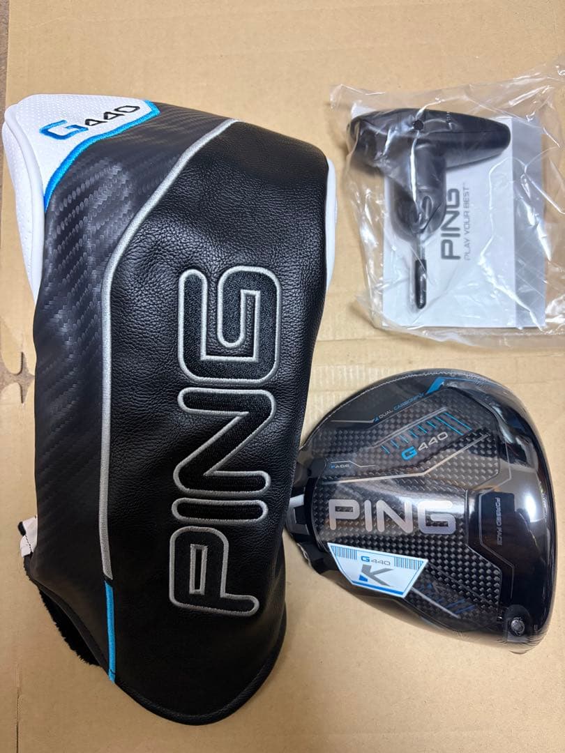 新品未使用PING 最新ドライバー G440K 10.5° ヘッド&ヘッドカバー
