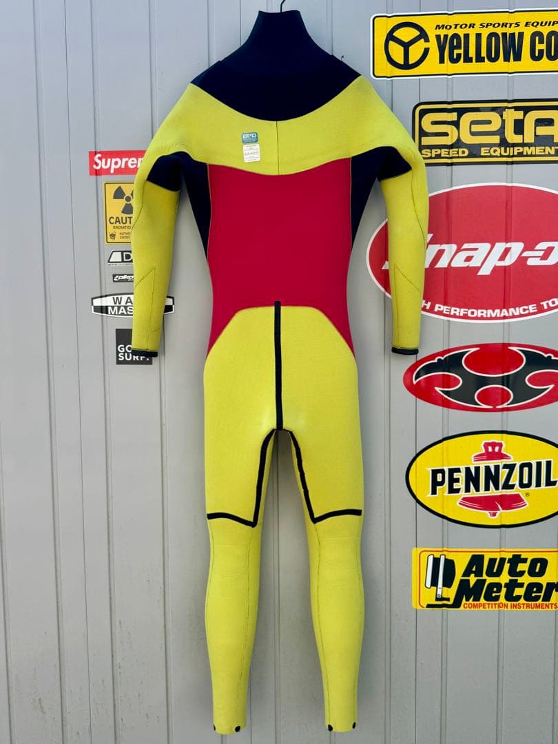 サーフィン・ボディボード BE WET AIR-4 LTD 5mmx3mm LONG CHEST ZIP