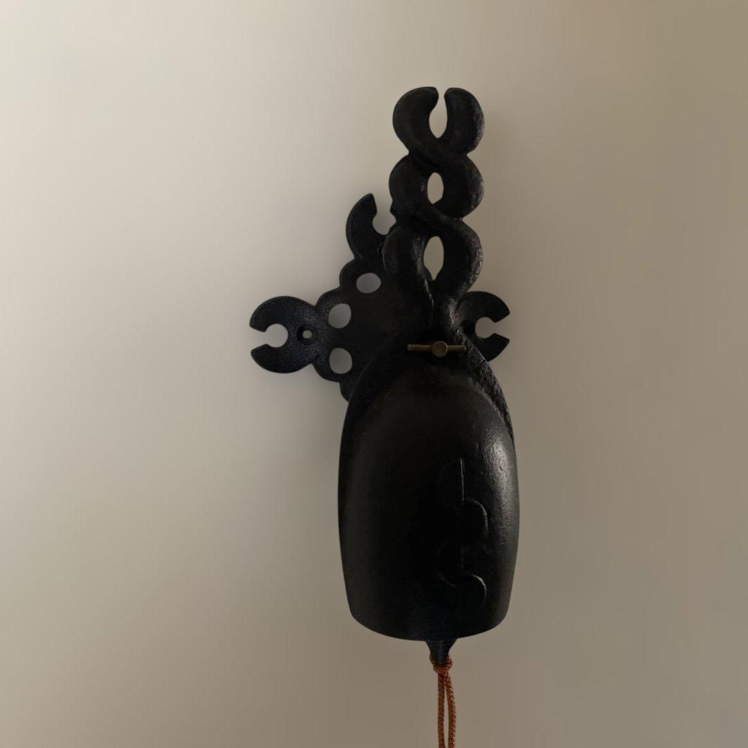 希少 馬場忠寛 アイアン 鋳鉄 ドアベル 呼鈴 南部鉄器