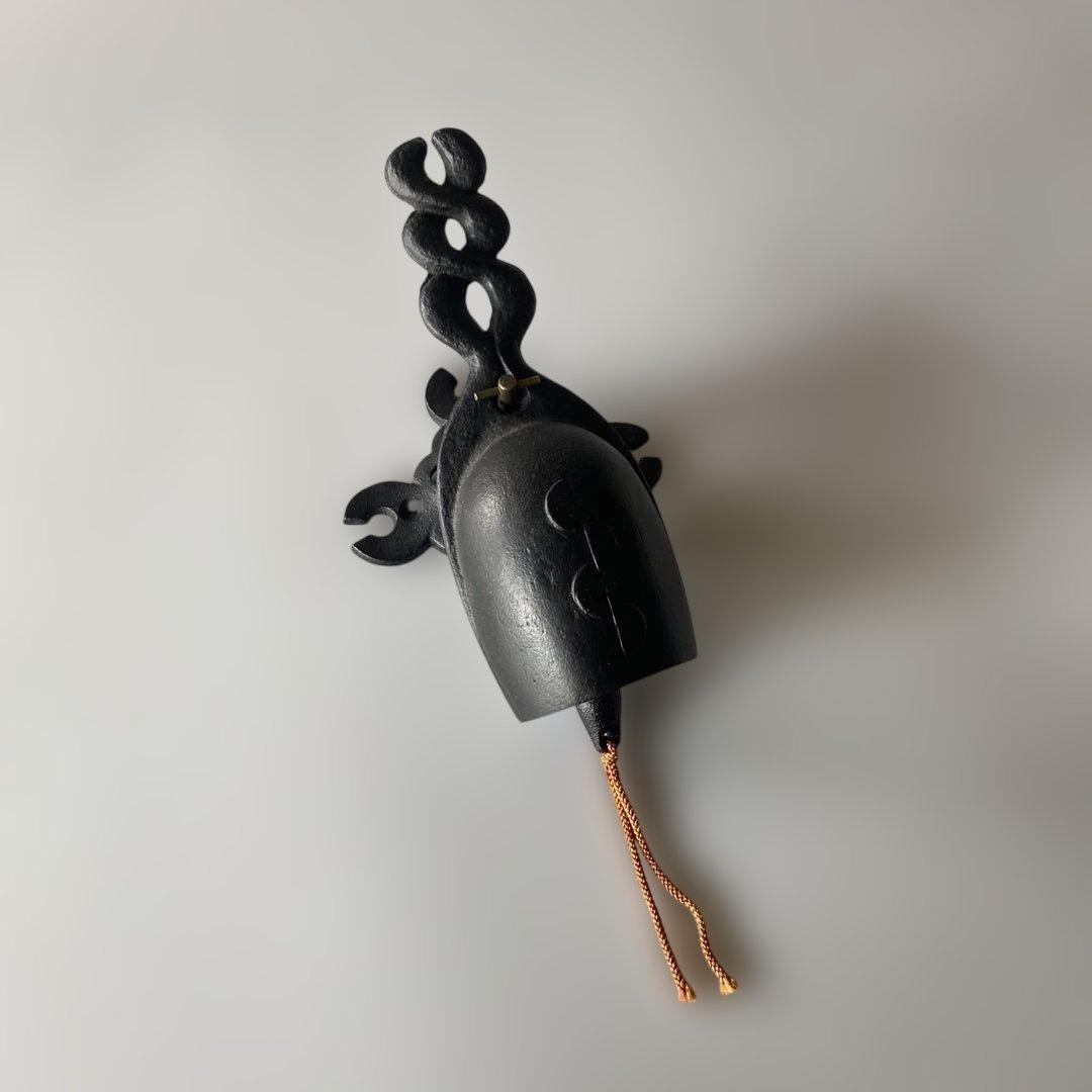 希少 馬場忠寛 アイアン 鋳鉄 ドアベル 呼鈴 南部鉄器