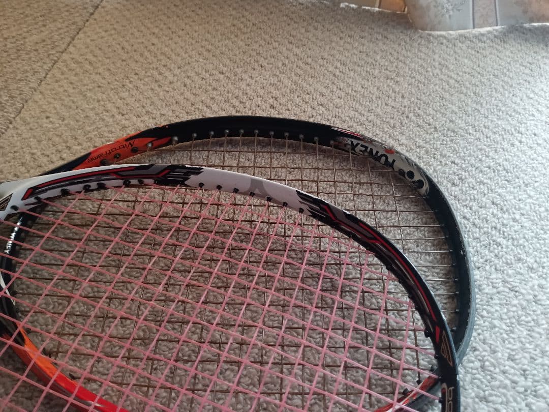 ヨネックス　ミズノ　ソフトテニスラケット2本セット