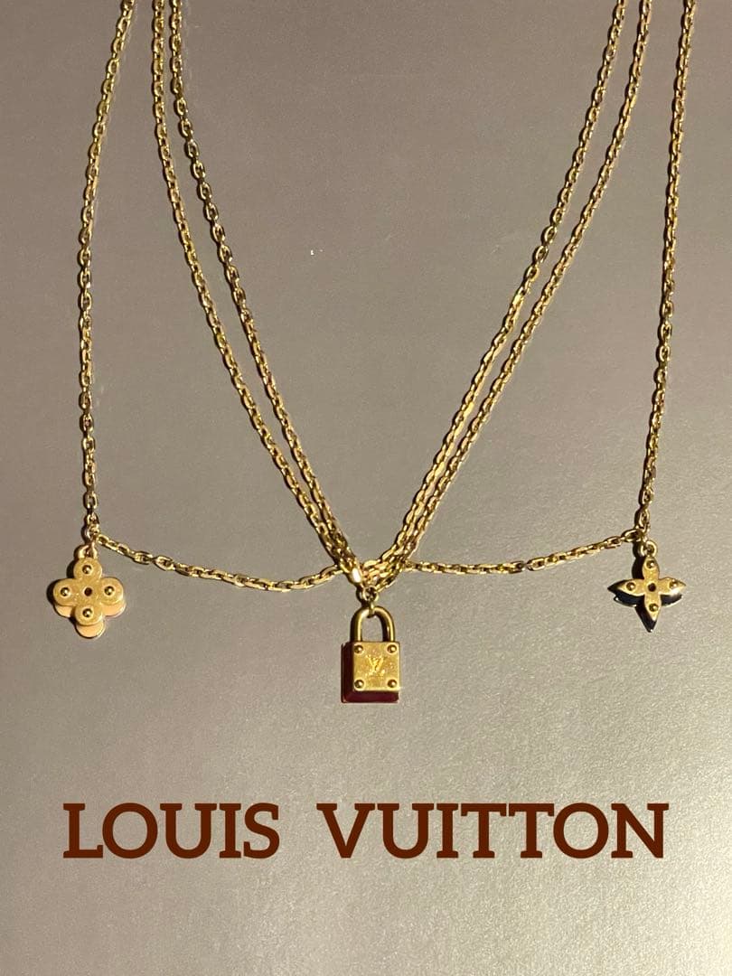 ルイヴィトンネックレス コリエスウィートチャーム