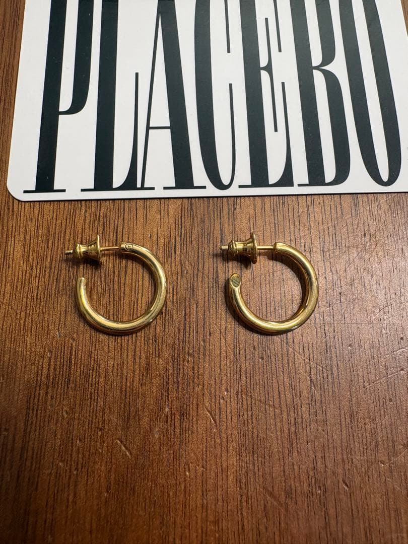 キャリアリング　301 PLACEBO ゴールド 両耳