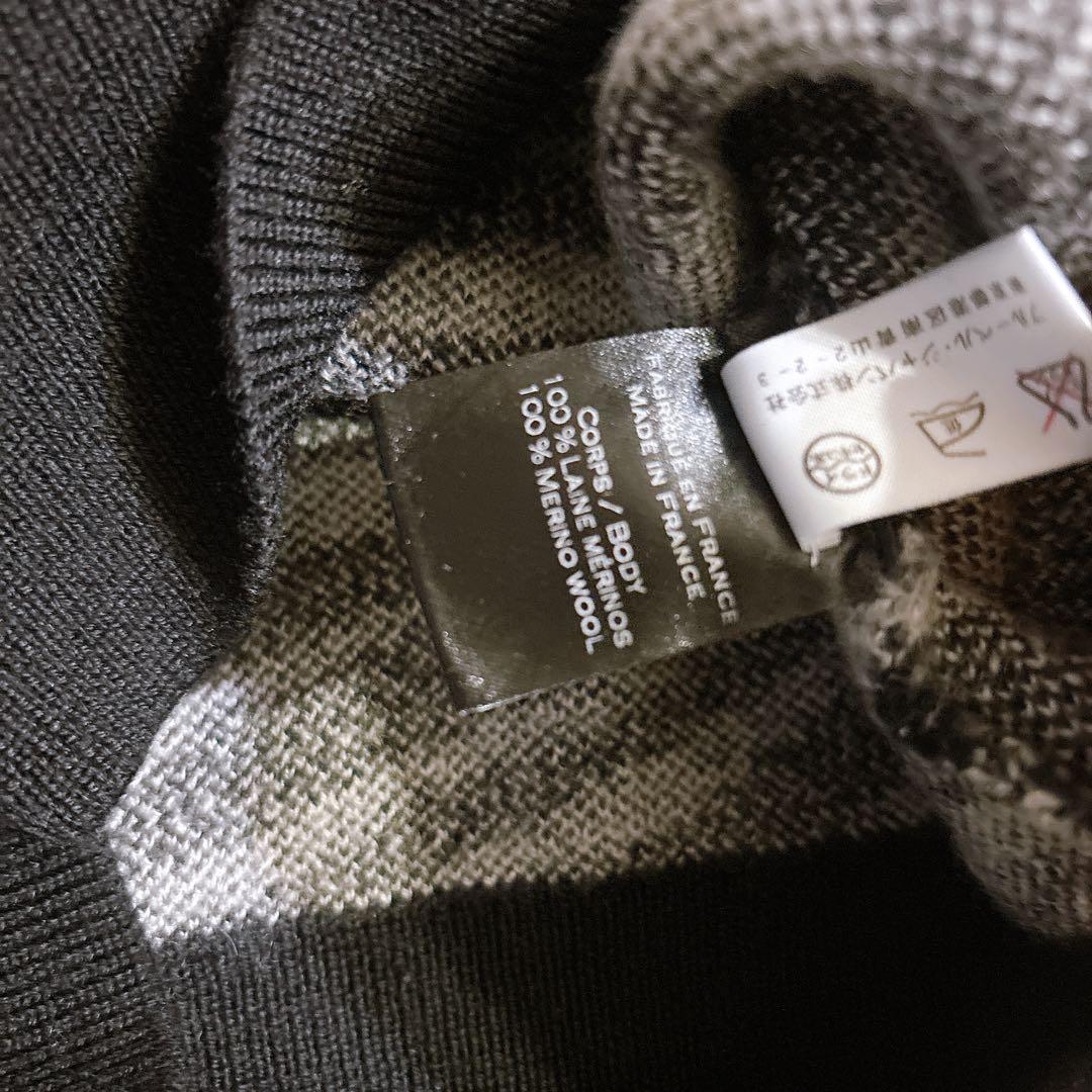 BALMAIN バルマン ゼブラ柄 ニット セーター 黒白 Mサイズ