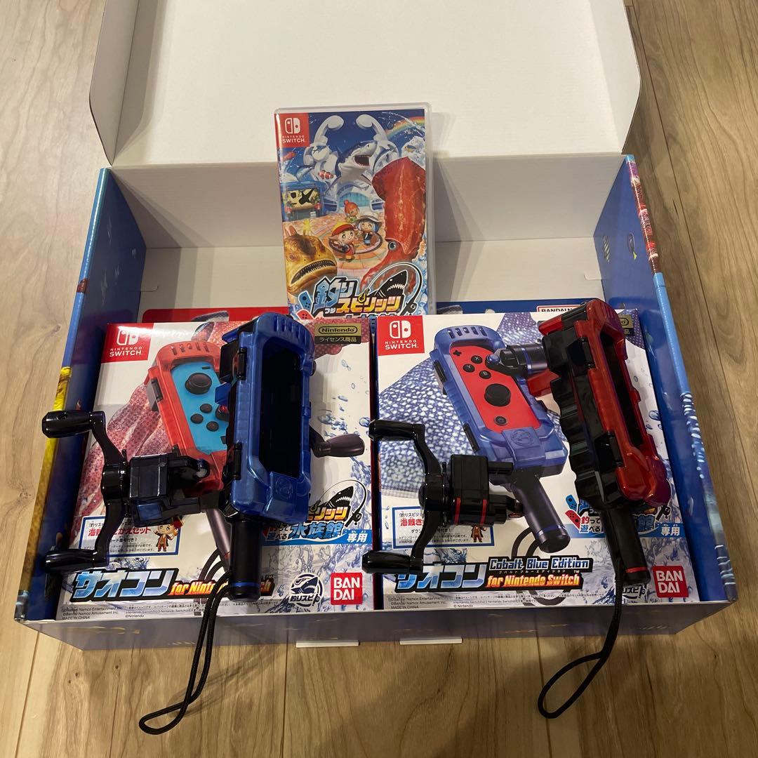 【サオコンセット】釣りスピリッツ 釣って遊べる水族館 + サオコン2点セット