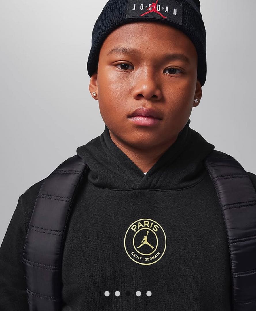 【新品】ジュニア　PSG パリサンジェルマン　フリースプルオーバー　セットアップ