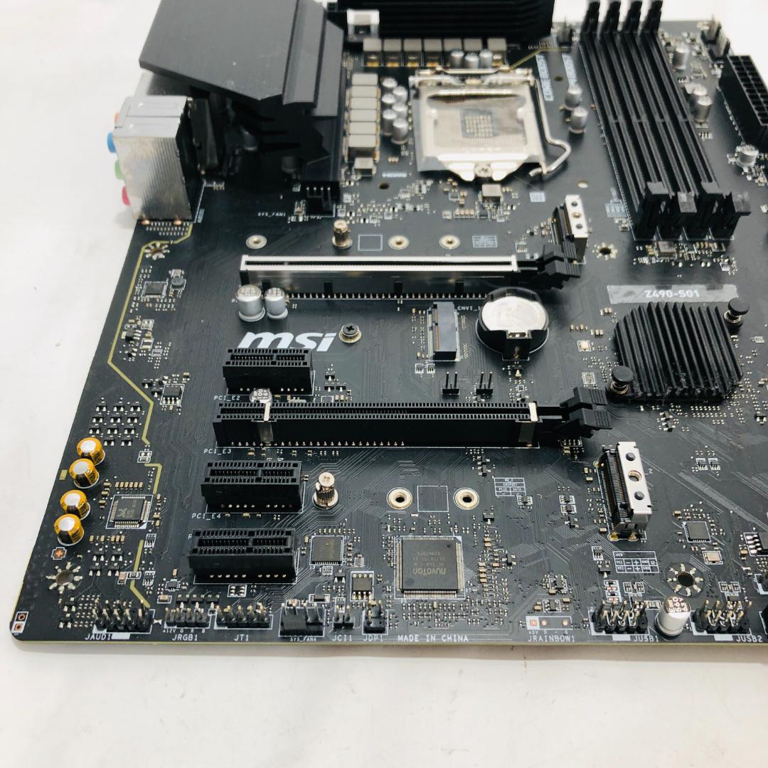 MSI Z490-S01マザーボード パソコン ｐ1