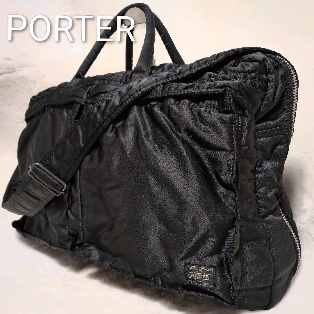 PORTER ダッフルバック タンカー 2way ブラック