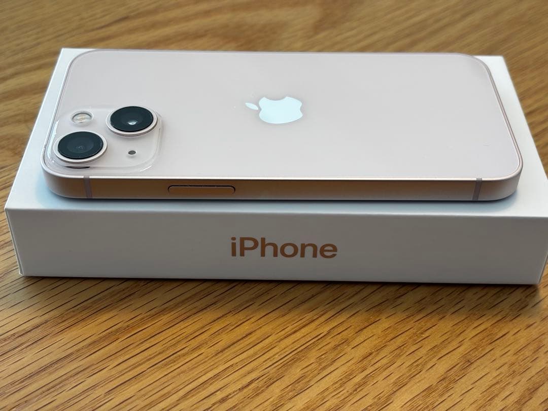 美品　Apple iPhone 13mini ピンク 本体+全ての付属品