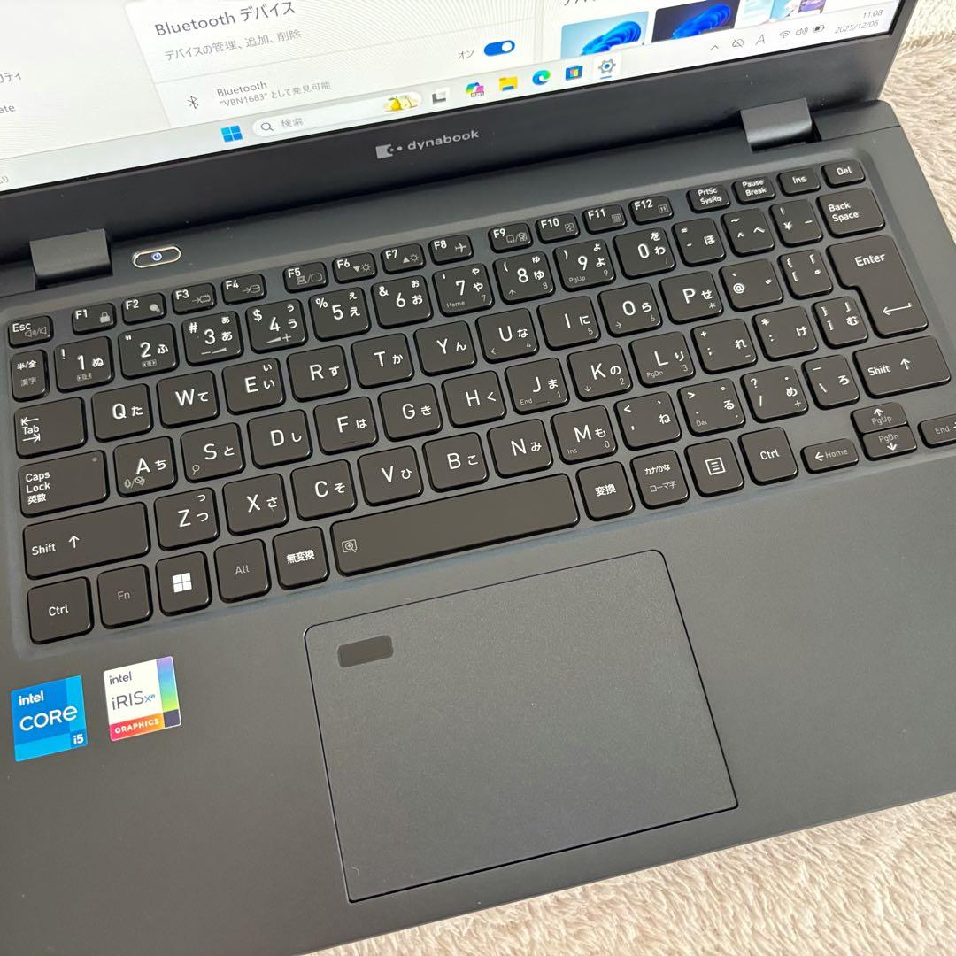 超美品DYNABOOK G83 KW 12世代 i5超軽型ノートPC 512