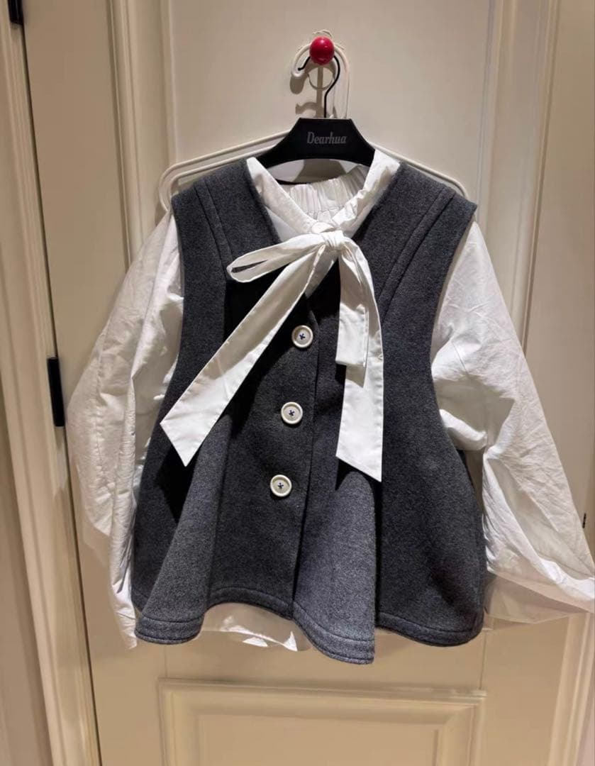 ENFOLD /エンフォルド SOLID VEST(300HA230-0690)