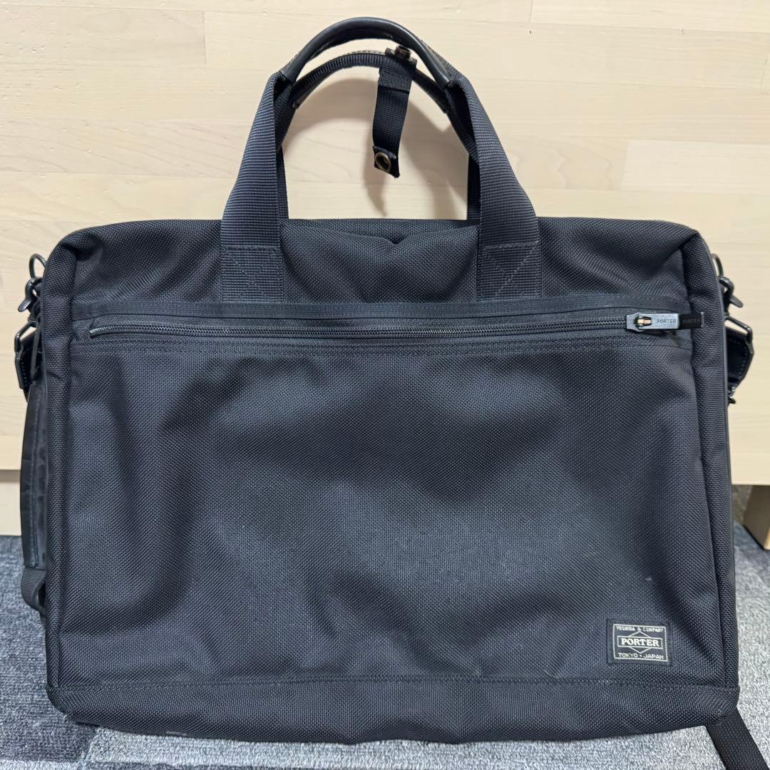 お値下げ中！PORTER 3wayビジネスバッグ ブラック