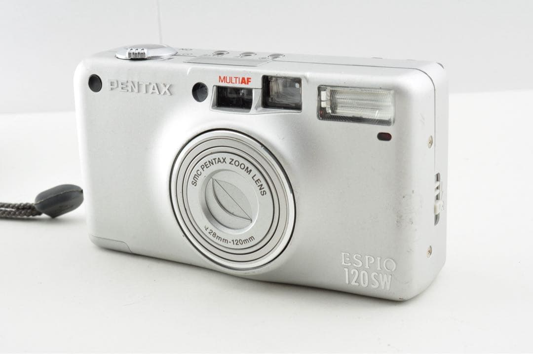 動作確認済　PENTAX ESPIO 120SW シルバー ペンタックス