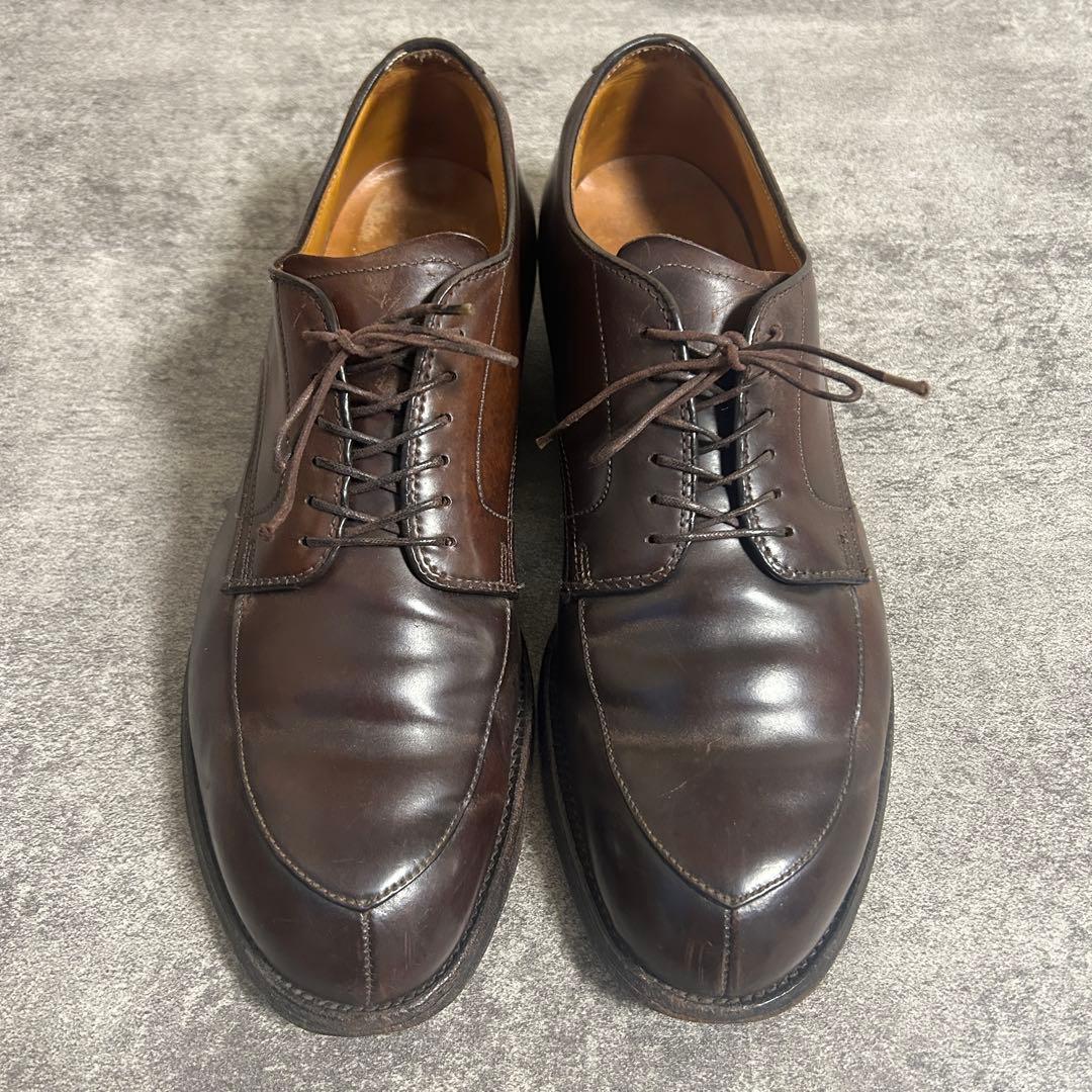シップス別注　Alden オールデン　コードバン Vチップシューズ　8 1/2