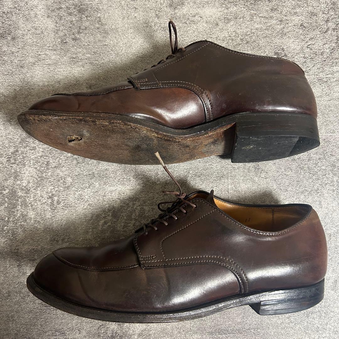 シップス別注　Alden オールデン　コードバン Vチップシューズ　8 1/2
