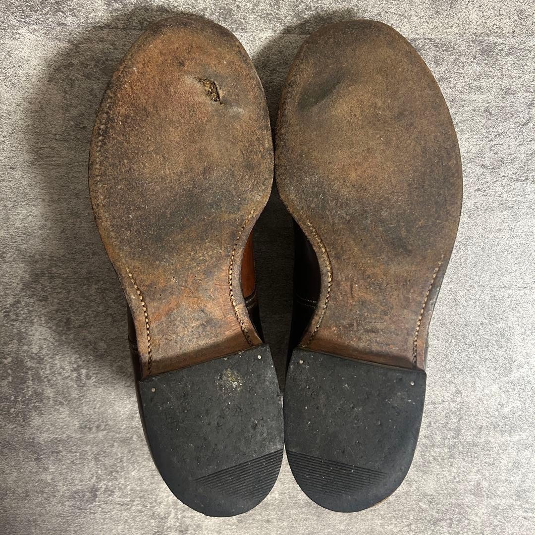 シップス別注　Alden オールデン　コードバン Vチップシューズ　8 1/2