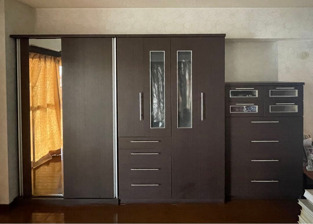 専用　タンス　クローゼット　高級　ミラー付き