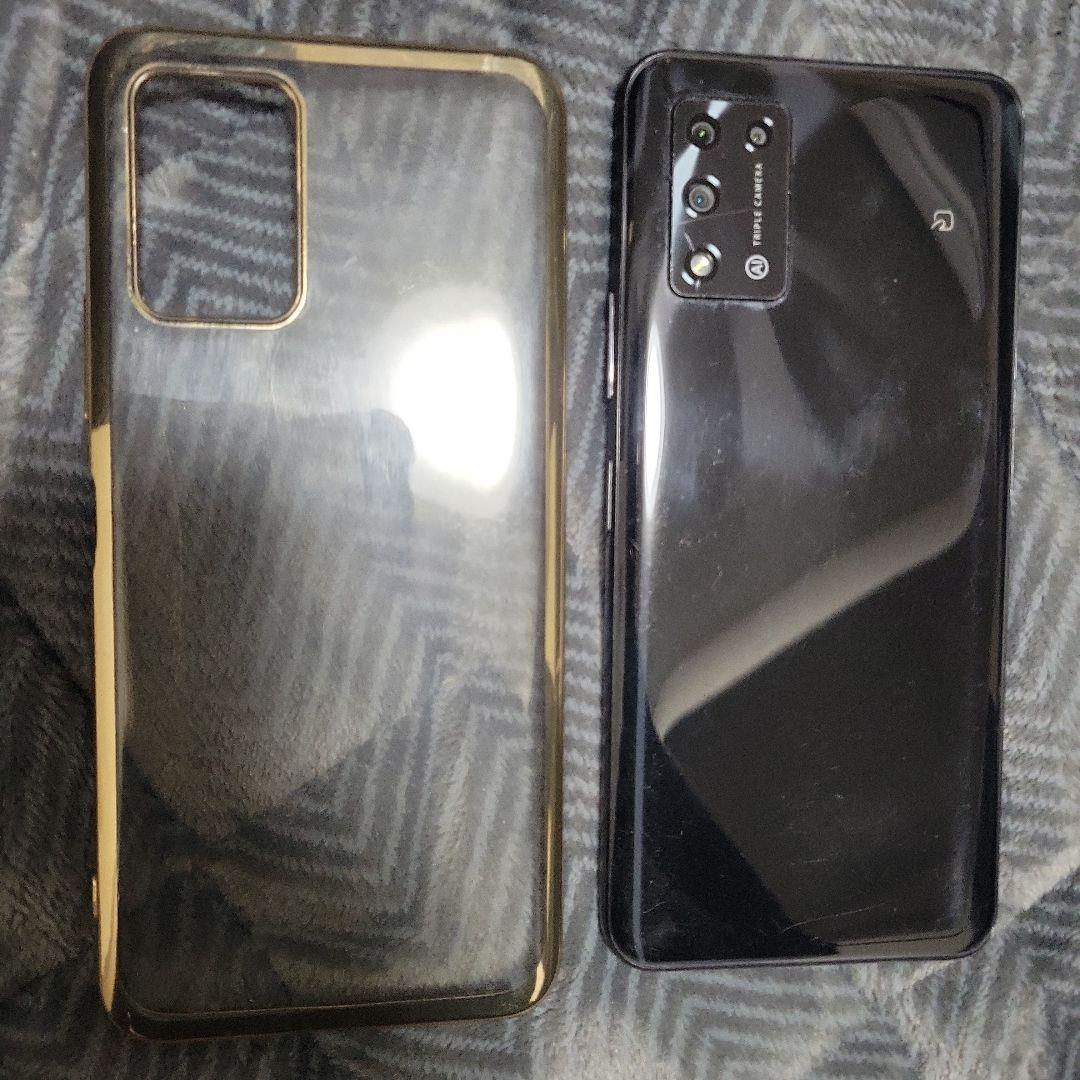 Libero 5G ll ブラック SIMフリー スマホケース付き