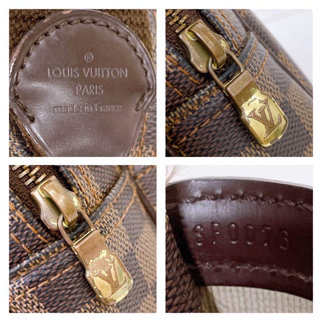 希少　ルイヴィトン　ダミエ　リポーターPM　ショルダーバッグ　ブラウン　4570