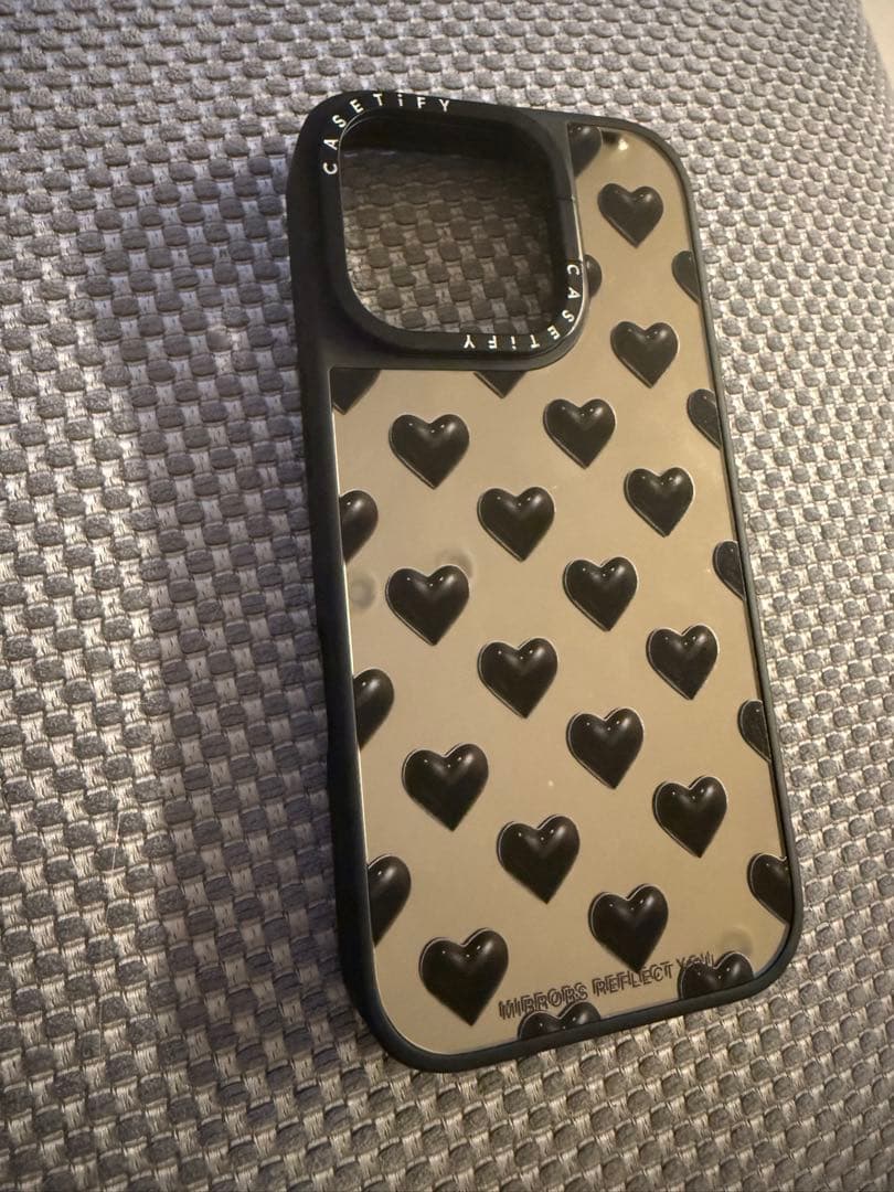 CASETiFYミラータイプマグセーフ、カメラリングiPhone16Proケース