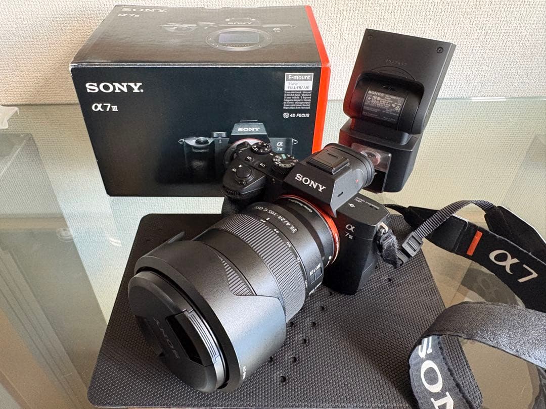 Sony α7 III ＋FE 24-105mmF4G ＋HVL-F46RM