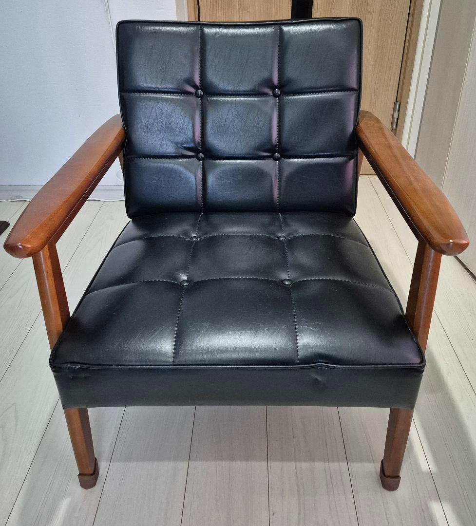 カリモク60 Kチェア1シーター W36140 スタンダードブラック