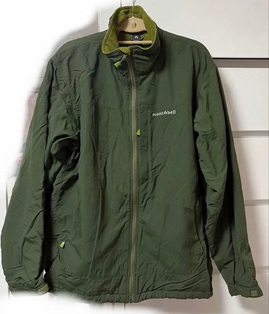 モンベル　ジャケット　グリーン系